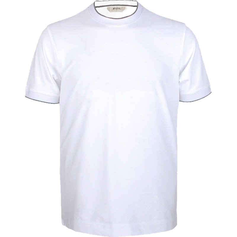 Z Zegna 杰尼亚 奢侈品 男士棉质圆领短袖T恤衫 VU360 ZZ662