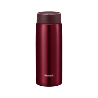 【螺旋瓶口设计】PEACOCK孔雀 日本进口运动不锈钢保温杯AKC-60RV 600ML 红色