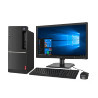 联想 M2601D G4900/4G/500/N/主机 商用台式机电脑 21.5英寸