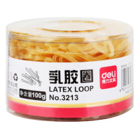 得力皮筋 得力3213 得力乳胶圈(100g/盒) 橡皮筋 得力皮筋 得力3213 得力乳胶圈(100g/盒) 橡皮筋
