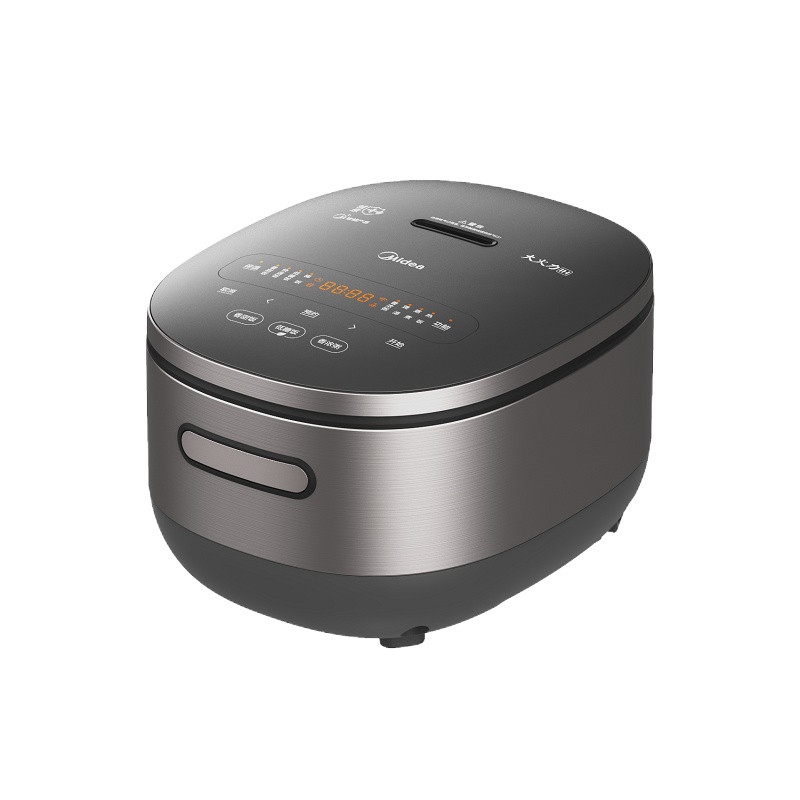 美的电饭煲4L大容量家用IH电磁立体加热多功能精铁不粘内胆蒸煮米饭锅 微压焖香 24小时智能预约MB-CFB4080HL