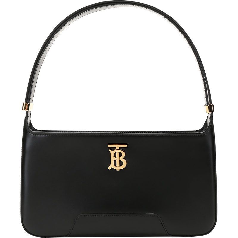 博柏利/巴宝莉 BURBERRY 女款牛皮TB标志手提单肩包腋下包80462461