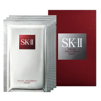 日本SK-ll前男友青春面膜补水提亮保湿6片盒装面贴膜修护;保湿补水滋润通用/贴片式6片装