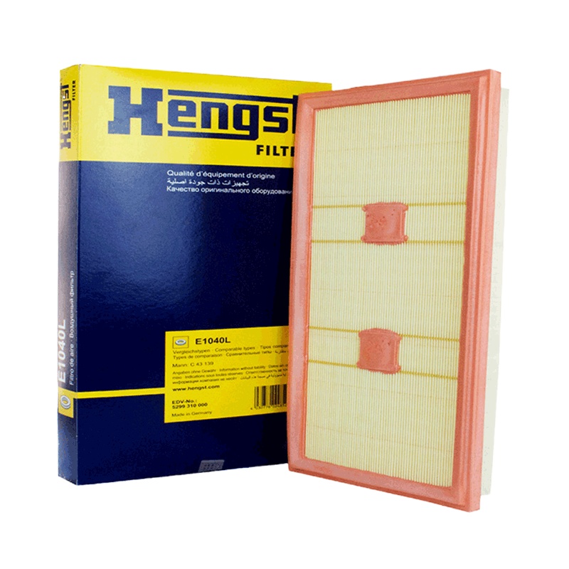 汉格斯特(hengst)空气滤E1040L适配奔驰CLS300/CLS350/E320/E350/ML/SLK