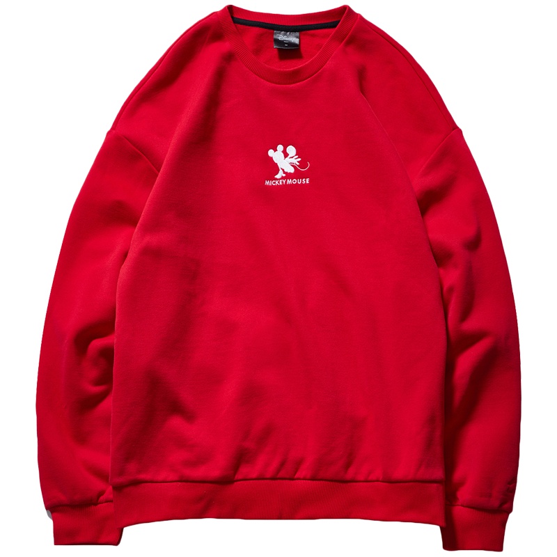 李宁 迪士尼米奇联名款 女款运动卫衣AWDNA14无帽卫衣