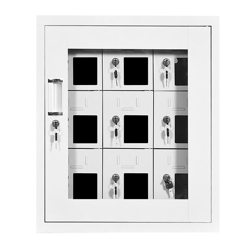 [一鹏]手机存放柜电子设备管理柜屏蔽柜九门带外门保管收纳柜