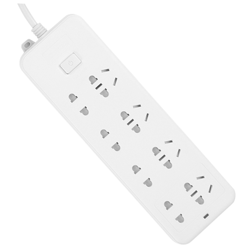 齐心 PC-8251 延长线插座 灰白 单位:件