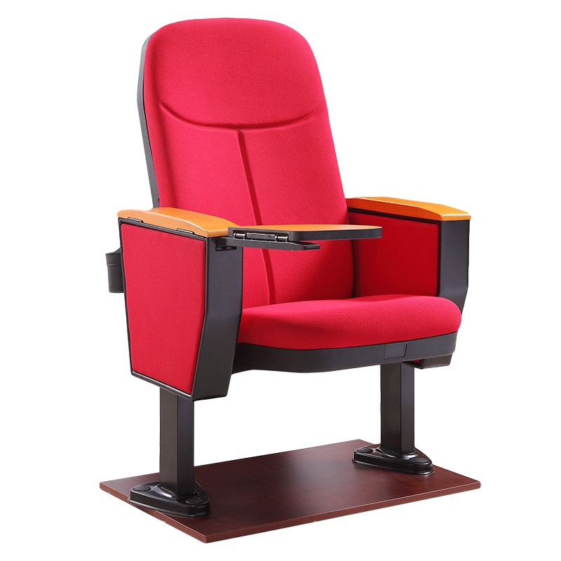 创世人 连排椅会议椅影院椅阶梯椅剧院椅报告厅公共礼堂椅带写字板可定制