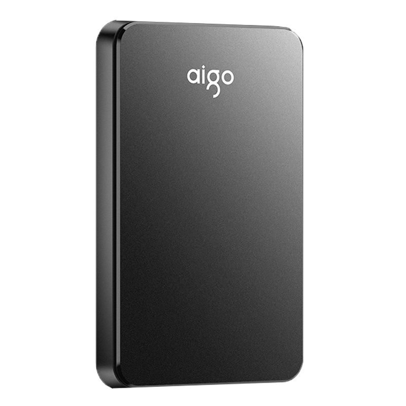 爱国者（aigo）HD809 移动硬盘 500GB USB3.0接口 电脑硬盘游戏稳定高速传输简约设计 睿智之美 商务便携