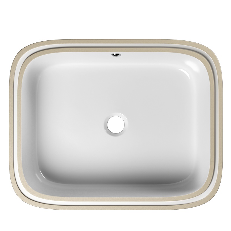 东鹏卫浴(DONGPENG)台下盆陶瓷方形洗手盆家用台盆卫生间小号洗脸盆面盆