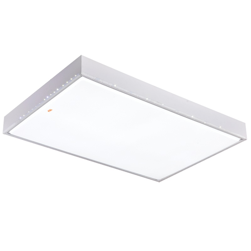 FSL佛山照明 LED吸顶灯客厅灯卧室灯餐厅灯简约现代长方形亚克力铁艺灯无极调光调色20方家用灯具灯饰