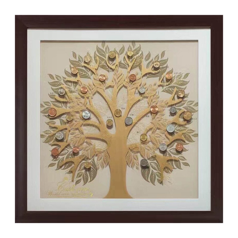 SCP SCP0106 花卉主题硬币创意走廊客厅挂画装饰画 (幅)