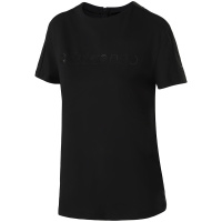 adidas阿迪达斯NEO女子棉质运动T恤常规型休闲运动服 DN7403黑色 L