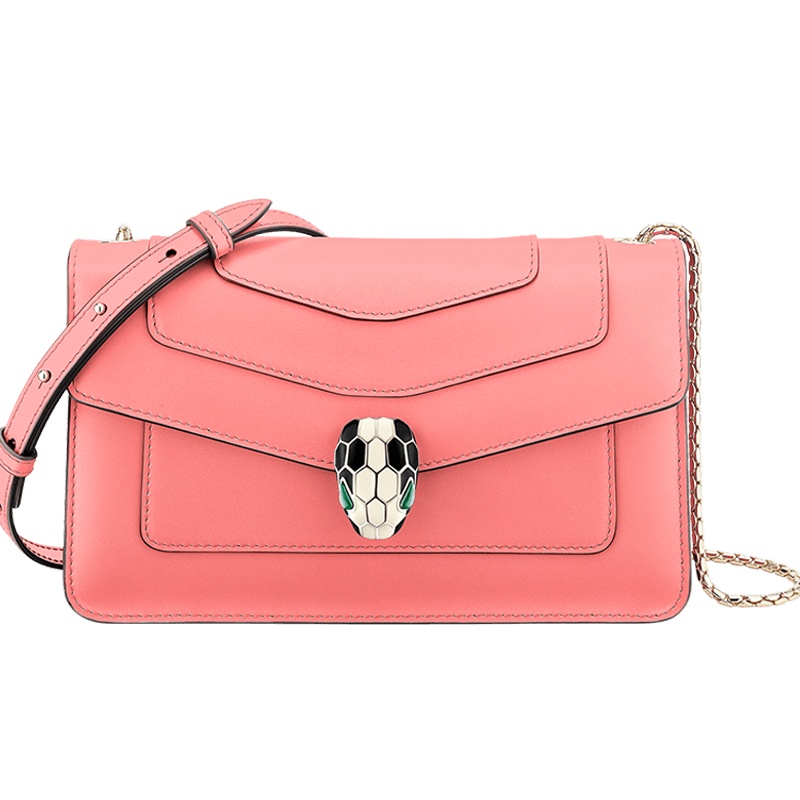 【预定】BVLGARI宝格丽 SERPENTI FOREVER 经典蛇头单肩包22*13*5CM