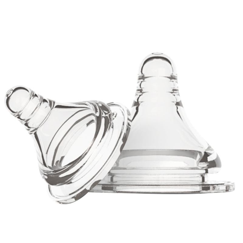 伊斯卡尔(Easy Care)原装奶嘴S号(0-3月)新生儿自然口感仿真母乳奶嘴宝宝宽口径硅胶奶嘴