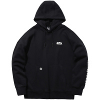 李宁迪士尼星战联名款男子套头连帽卫衣AWDP971-3