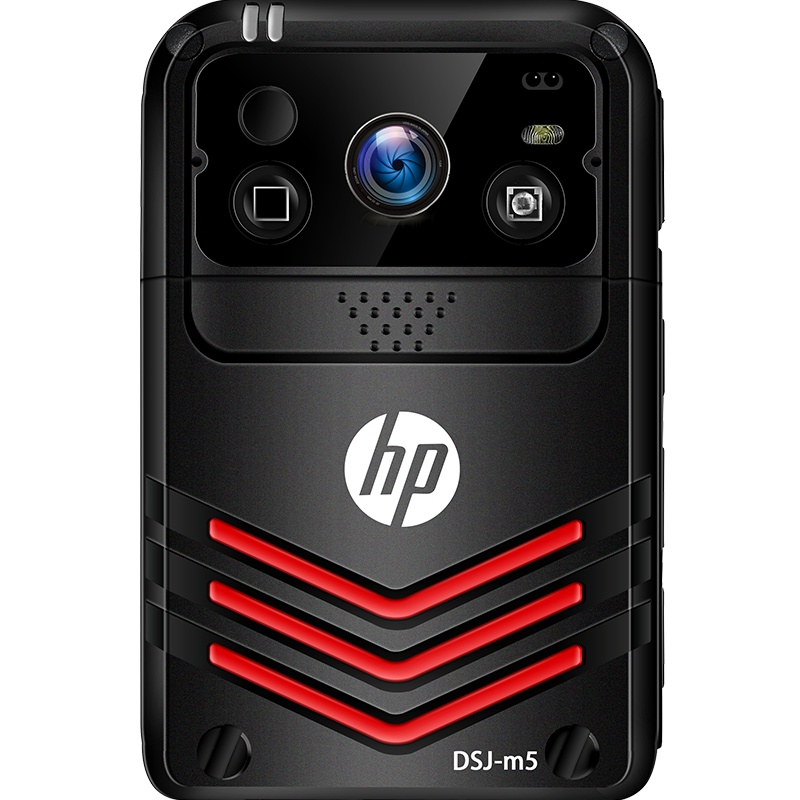 惠普 (HP)DSJ-M5 记录仪高清便携式网络WiFi无线传输GPS实时定位现场远程监控记录仪 官方标配128G