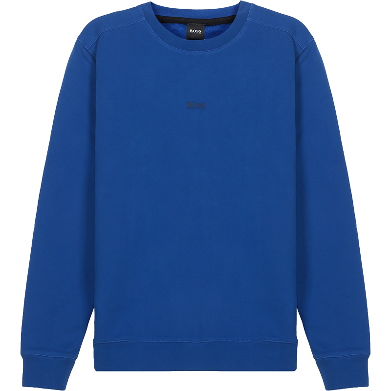 HUGO BOSS 雨果博斯 男士 棉质加绒款圆领长袖卫衣运动衫 50418949