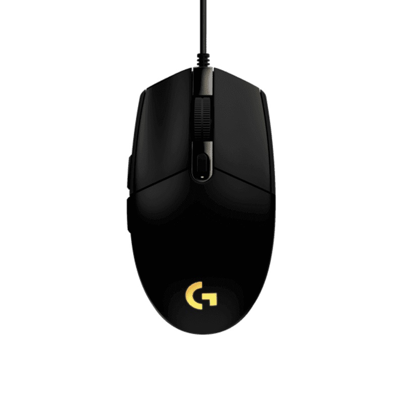罗技(Logitech)G102二代 游戏鼠标 RGB鼠标 电竞游戏鼠标 吃鸡绝地求生 轻量化设计 小手男女生鼠标 黑色