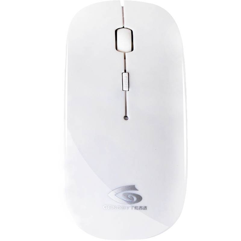 吉选(GESOBYTE) WM1000静音版 无线台式机笔记本电脑家用游戏商务办公鼠标