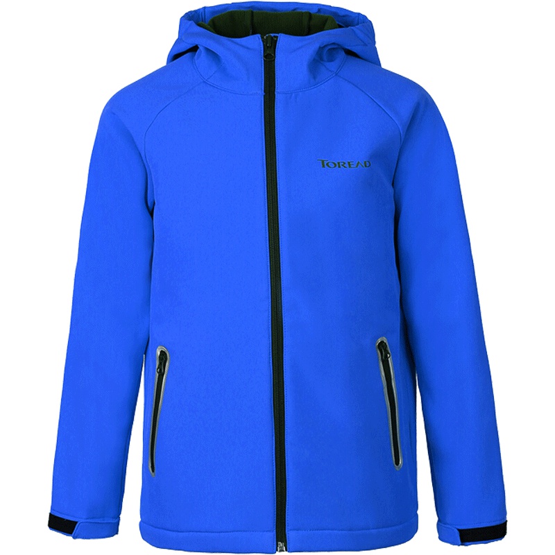 探路者（TOREAD）童装户外男女童软壳夹克外套开衫防风保暖透气运动服QAEG9307