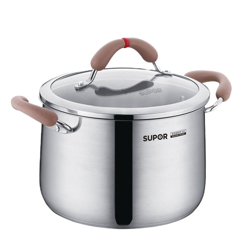 苏泊尔小红圈芯彩系列不锈钢汤锅RT22AA1