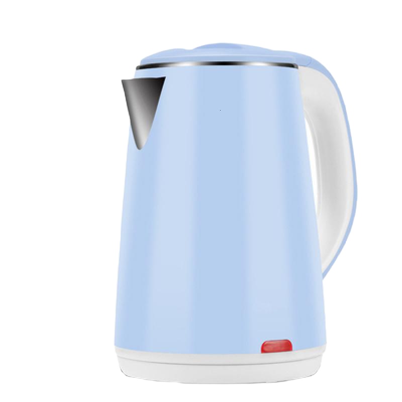 电水水壶大容量保温家用自动断电不锈钢快速电热烧水壶电壶 2升/银色/普通壶总线长65CM