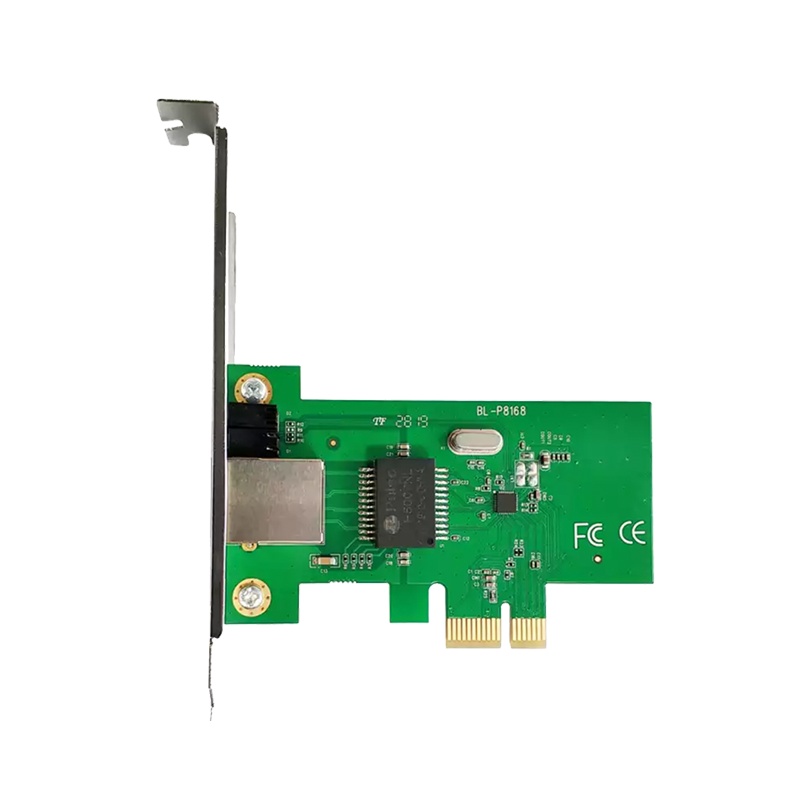 必联(B-LINK) BL-P8168 PCI-E全千兆自适应以太网wifi 带唤醒 兼容PCI-E 1X/16X