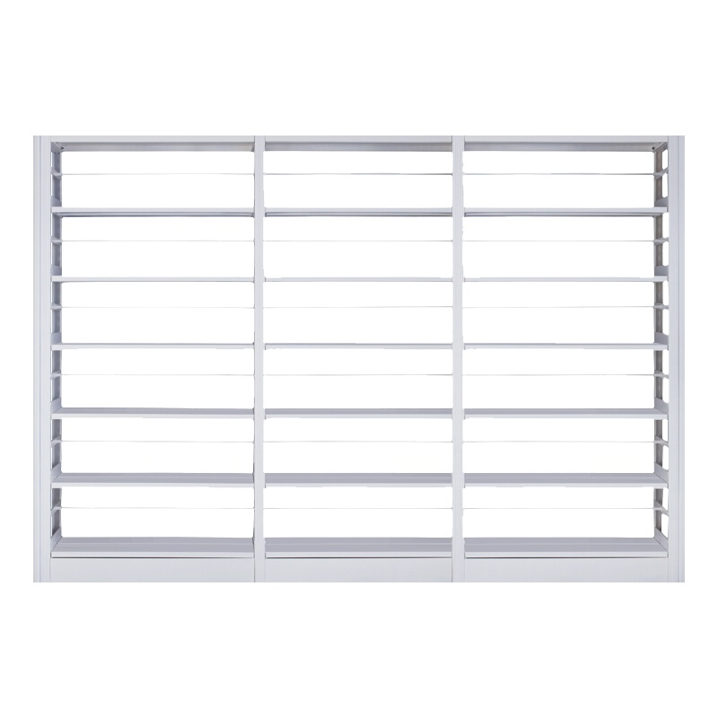 科朔 钢质图书书架 图书馆 阅览室书架KS-JH-ZH008F