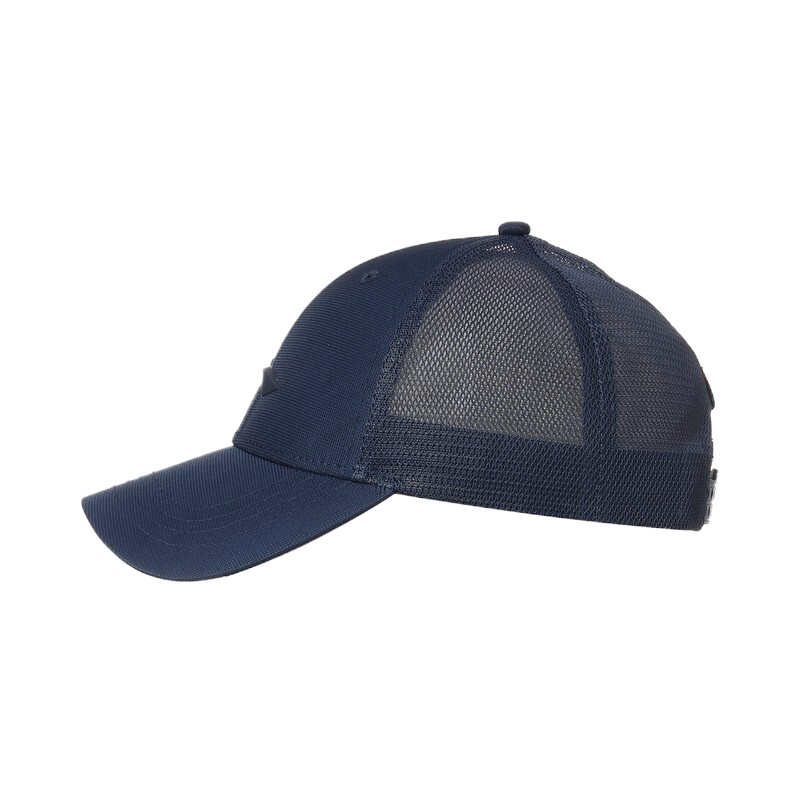 李宁鸭舌帽 运动时尚系列棒球帽男女同款帽子防晒登山遮阳帽 藏蓝