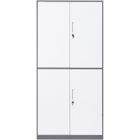 震海钢制文件柜四办公室档案柜资料柜铁皮柜带锁家用柜子储物柜