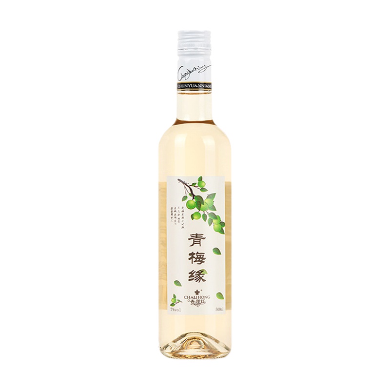 查理红青梅缘露酒水果露酒500ML*1