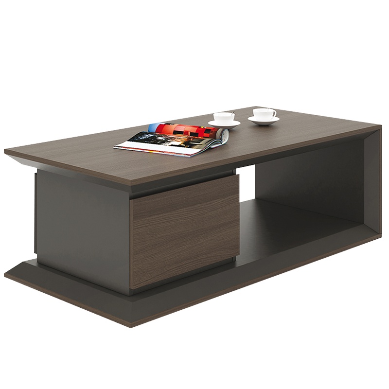 [红心家居]现代简约客厅办公室茶几板式长茶几