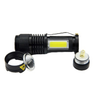 SCP 强光手电筒(不含电池) SCP-380 远射调焦家用迷你小手电(个)