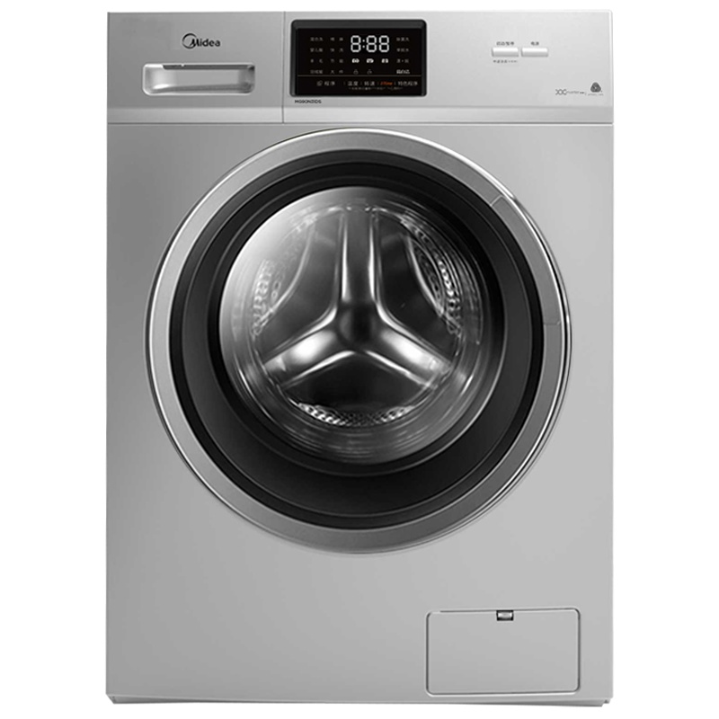 新品9公斤全自动变频滚筒洗脱一体洗衣机 巴氏除菌洗 家用 老虎银