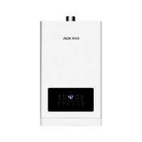 奥克斯(AUX)燃气热水器JSQ30-DA17即热式家用出租16升天然气智能变频恒温强排式速热低压启动