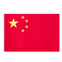 得力3224国旗 纳米防水4号标准国旗 五星红旗