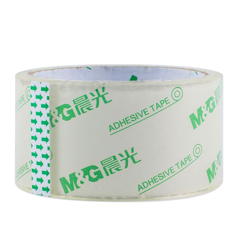 晨光(M&G) 普惠高透封箱胶带48mm*30y AJD95793 6卷/筒