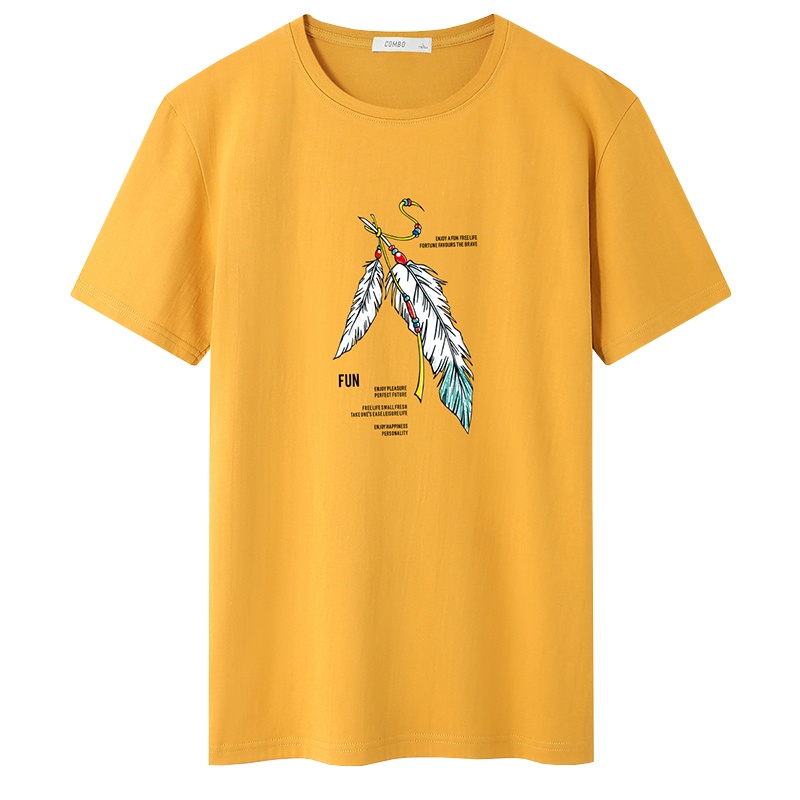 AEMAPE苹果 夏季潮流百搭男士短袖2020新款印花圆领T恤