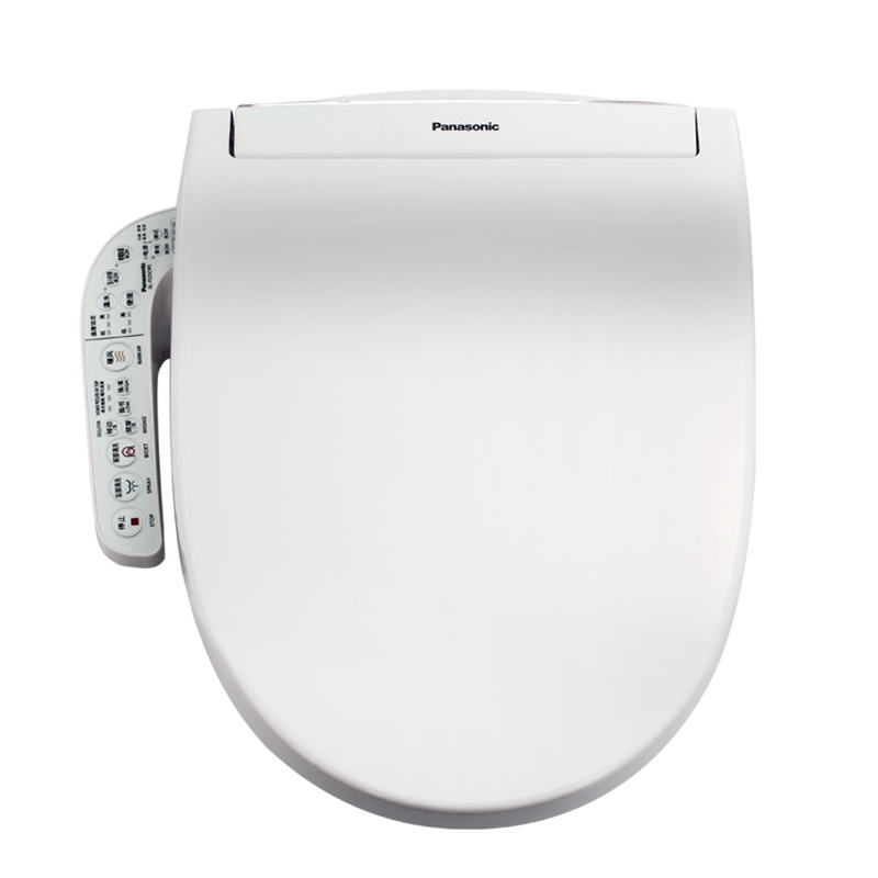 松下智能马桶盖板支持暖风吹拂移动冲洗洁身器坐便器盖板便圈加温DL-F525CWS