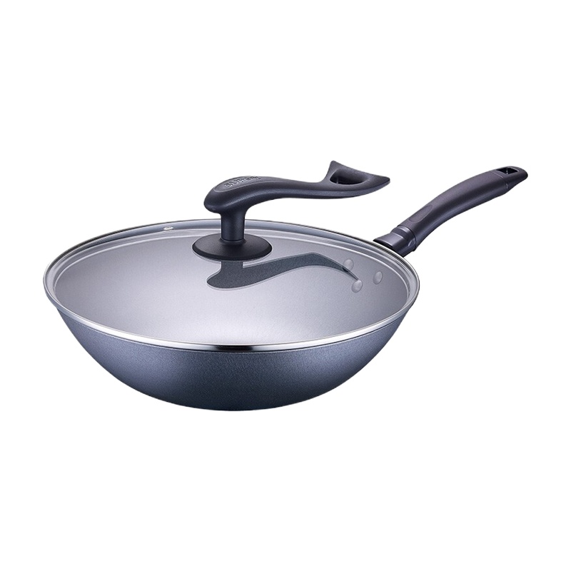 苏泊尔 精铸铁锅VC32QF01 可立盖炒锅32cm
