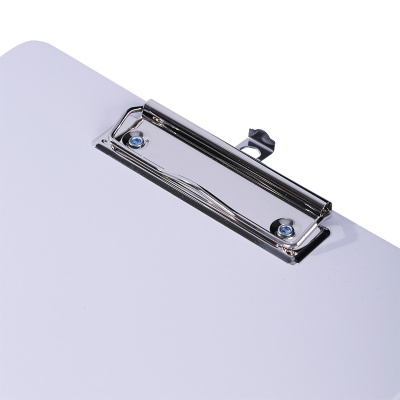 得力(deli)72528板夹乐素系列A4加厚板夹办公硬质文件夹会议夹报告夹 蓝色