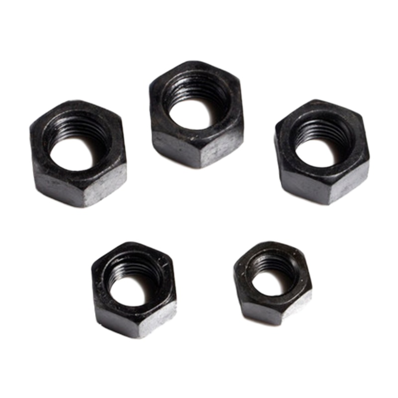 宁力(NLGS) 8.8级高强度 外六角螺母M14/黑色(100个/盒)