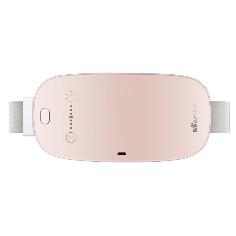 小熊(Bear)暖宫带 A03Q2 粉色 充电式便携加热腰带缓解大姨妈肚子疼神器宫寒痛经暖宫护腰热敷腰带苏宁自营