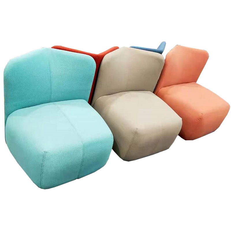 涡润+单人沙发休闲椅GR726