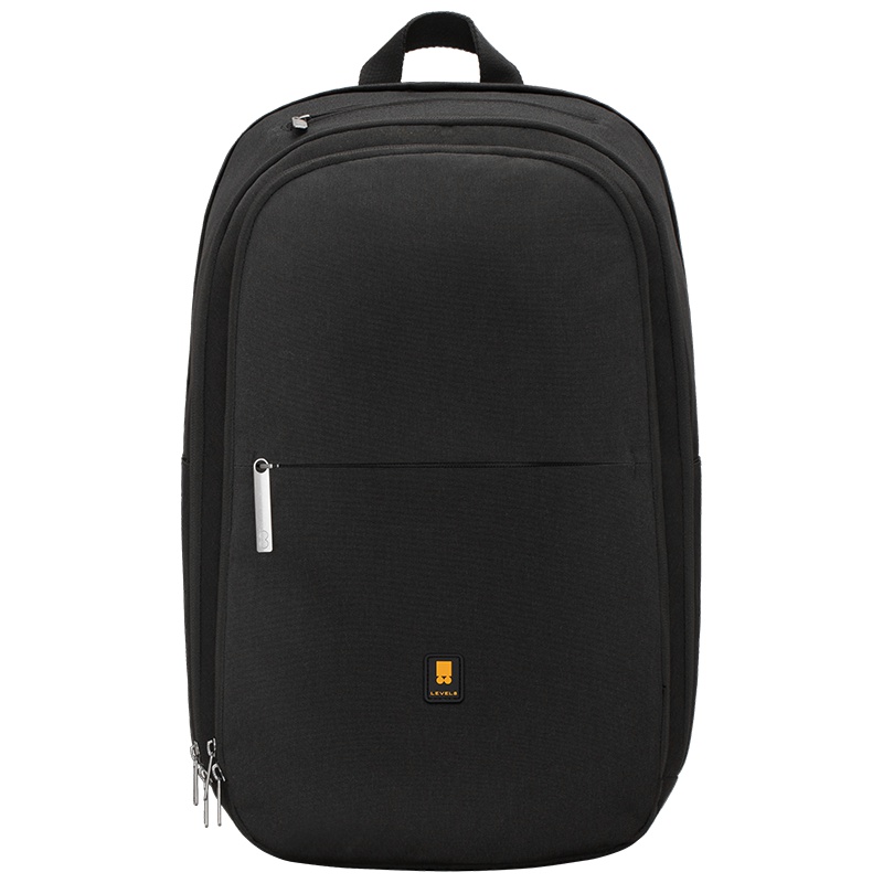 地平线8号(LEVEL8)商务休闲双肩背包 15.6英寸大容量男士电脑包 黑色(锤科出品)