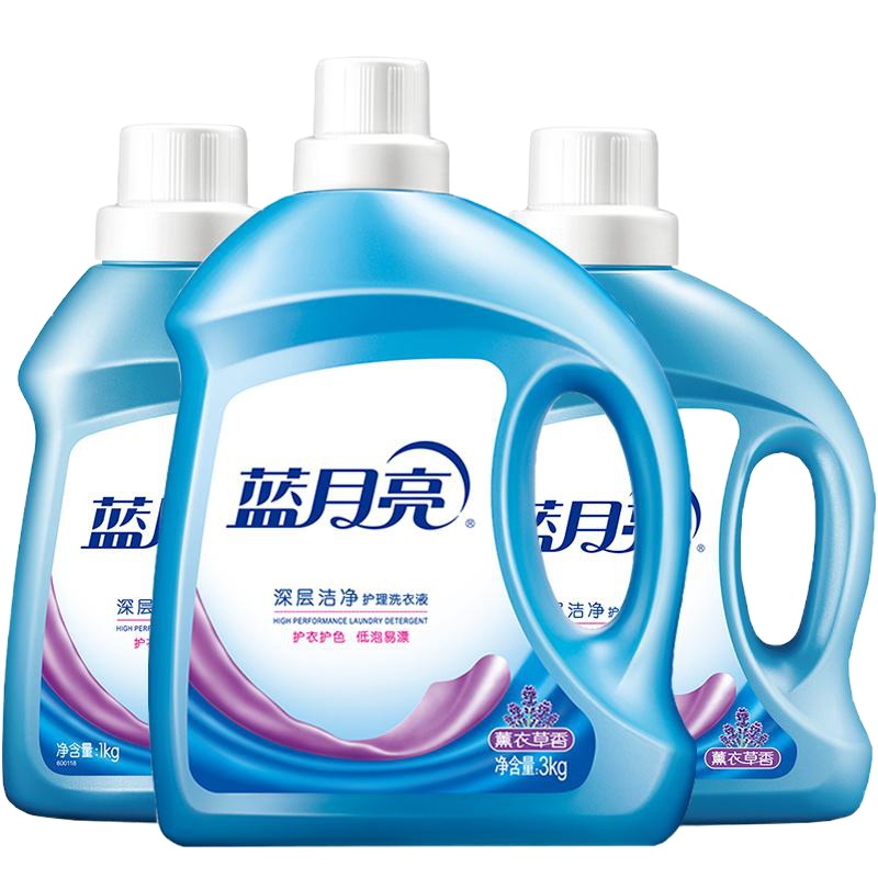 洗衣液组合装香味持久整箱批家用10斤3kg冼衣护理