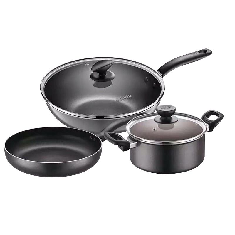 苏泊尔炫彩不粘三件套TP1617K