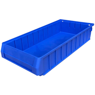 海斯迪克 gnjz-150 塑料分隔式零件盒 五金工具收纳箱螺丝盒 物料盒加厚分格箱 中3号500*235*90 蓝色