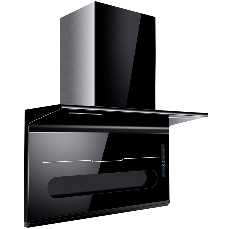 欢呼好太太 7字型抽油烟机侧吸式单烟机 B319 家用厨房25立方大吸力吸烟机排烟罩自清洗